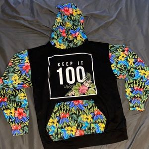 Custom keep it 100 hoodie